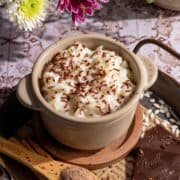 Sutlijas Balkan rice pudding in a small bowl.